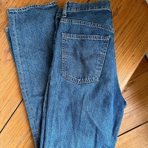 Levi’s 70s high rise slim straight jeans